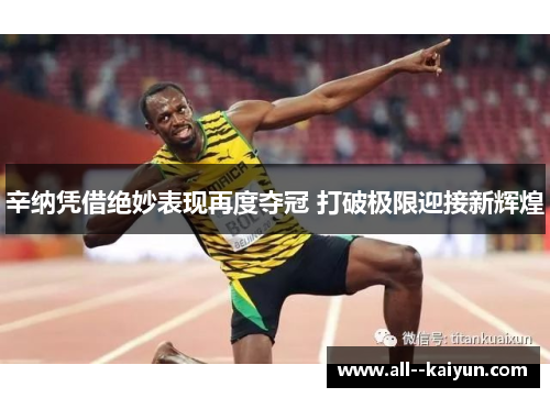 辛纳凭借绝妙表现再度夺冠 打破极限迎接新辉煌 辛纳凭借绝妙表现再度夺冠 打破极限迎接新辉煌