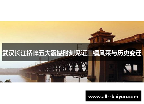 武汉长江桥畔五大震撼时刻见证三镇风采与历史变迁